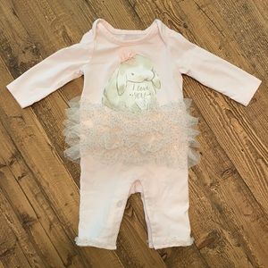 3M baby girl bunny outfit with tutu